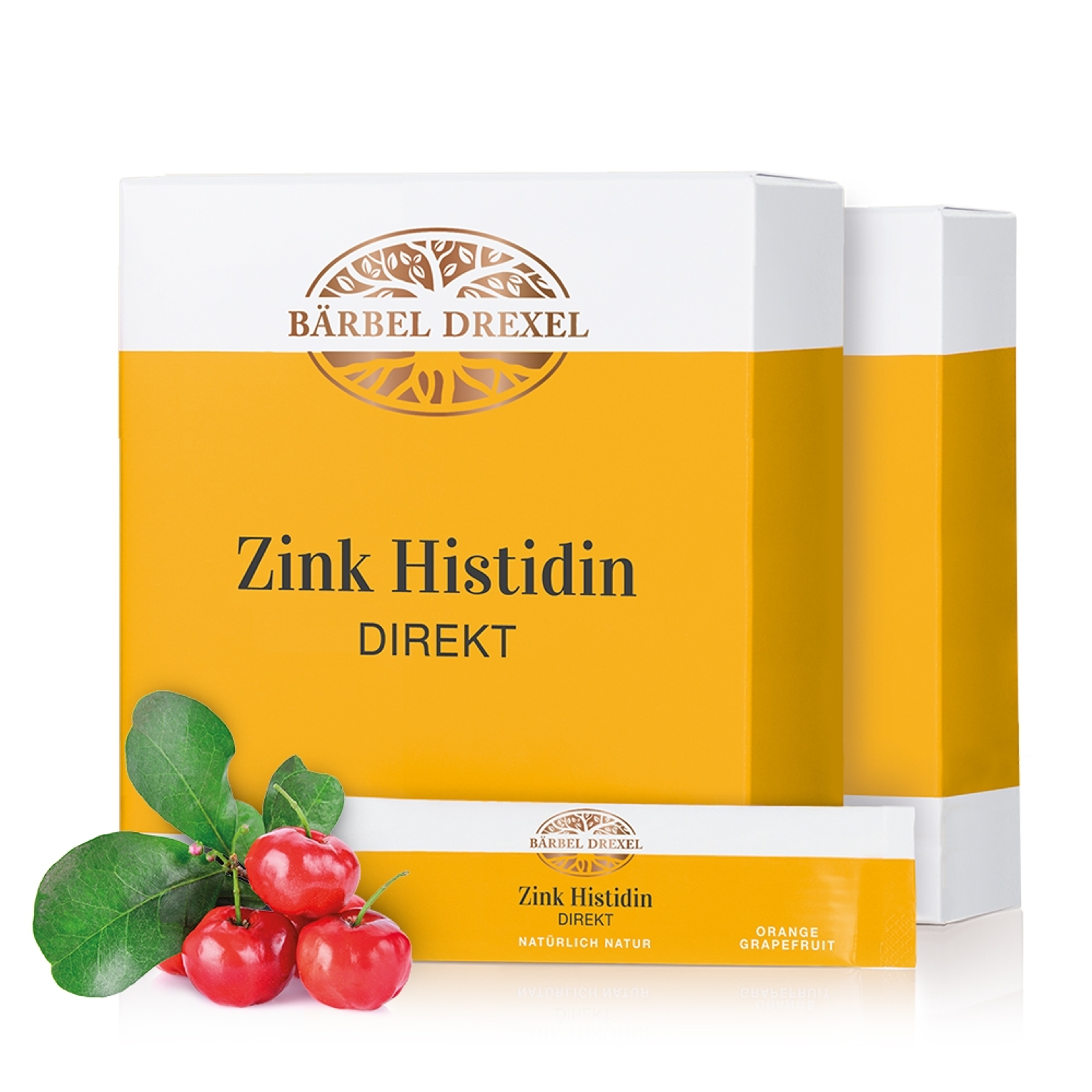 uo Zink Histidin DIREKT - Sticks Orange/Grapefruit, Deko