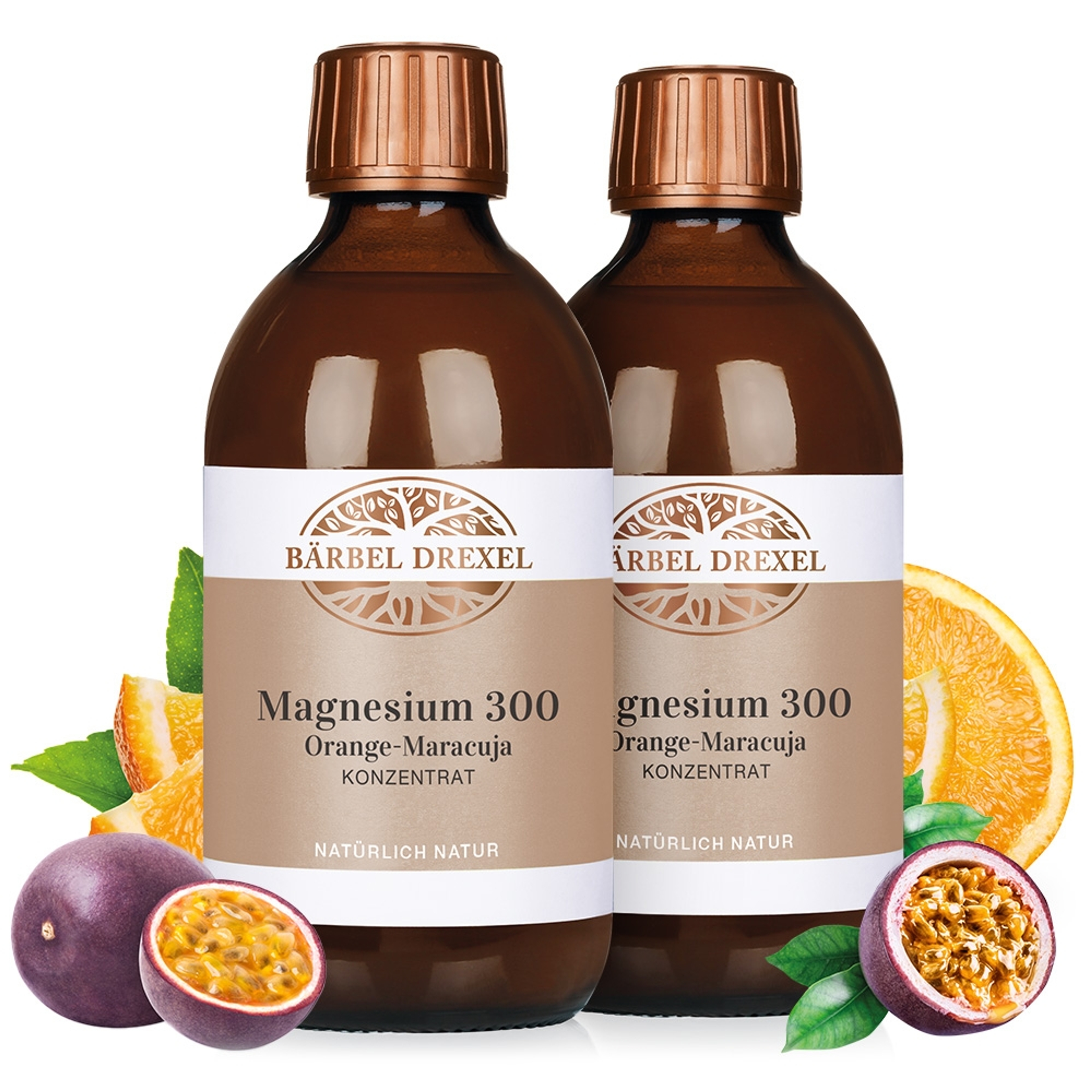 Duo Magnesium 300 Orange-Maracuja Konzentrat